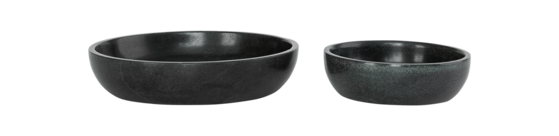 Black Soapstone Dish