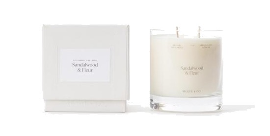Sandalwood + Fleur Candle